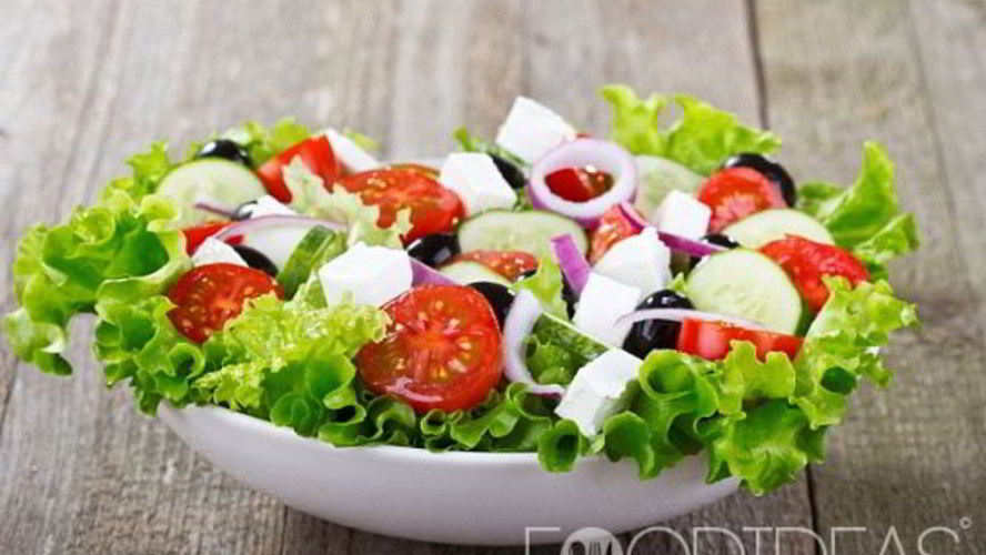 Рецепт греческий салат с брынзой