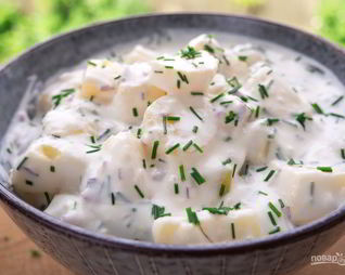 Датский картофельный салат