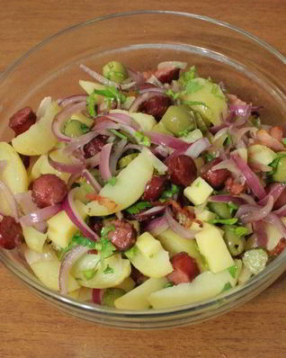 Картофельный салат по-немецки