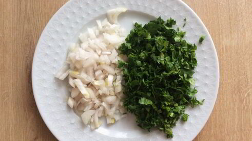 картофельный салат