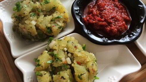 картофельный салат