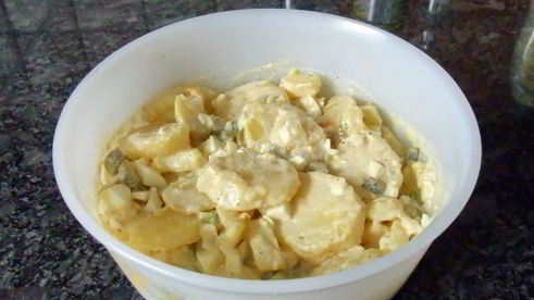 немецкий картофельный салат