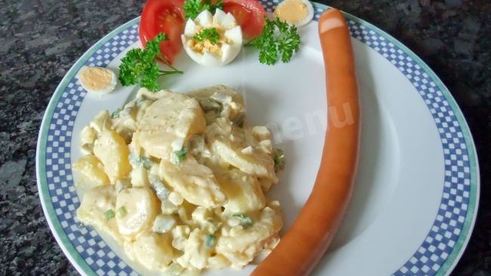 немецкий картофельный салат