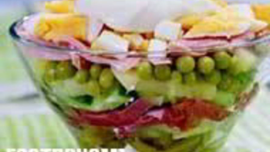 Рецепт праздничный картофельный салат