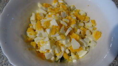 зимний картофельный салат