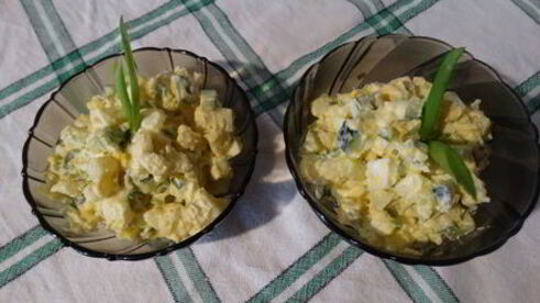 зимний картофельный салат