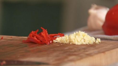 китайский салат из говядины