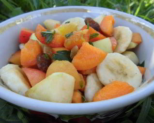 Летний фруктовый салат