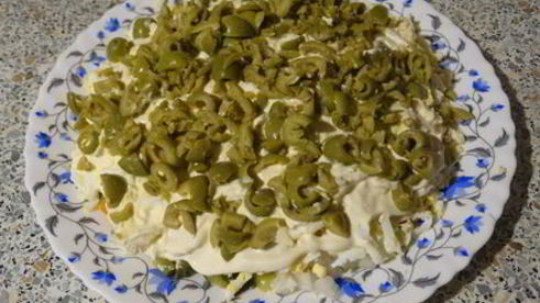 оливковый салат