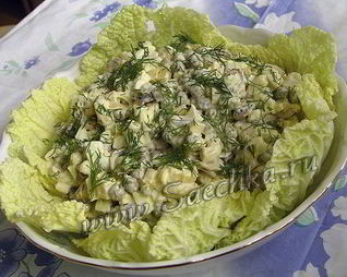 Оливье с курицей