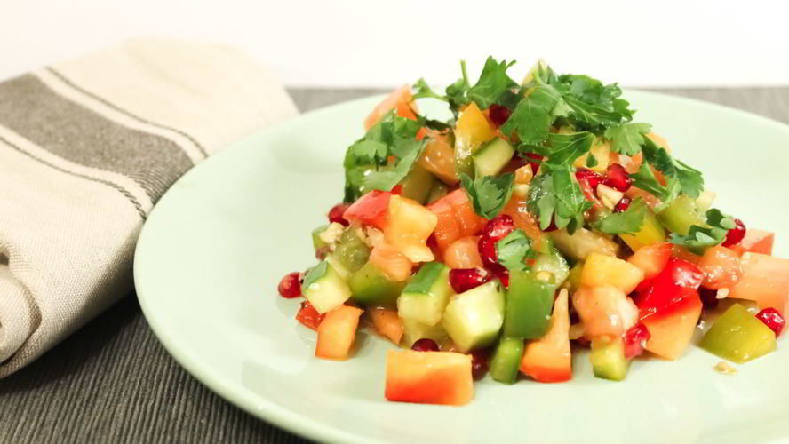 Рецепт салат гранатовый