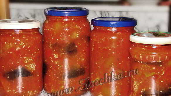 Рецепт Салат из баклажанов