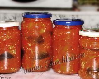 Салат из баклажанов