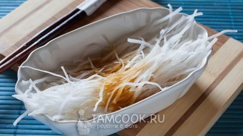 салат из дайкона