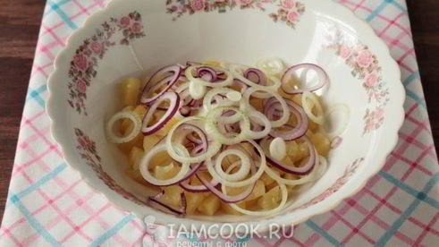 салат из граната и грецких орехов