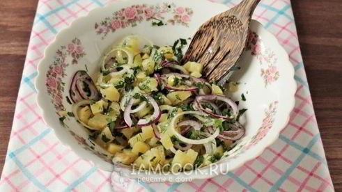 салат из граната и грецких орехов