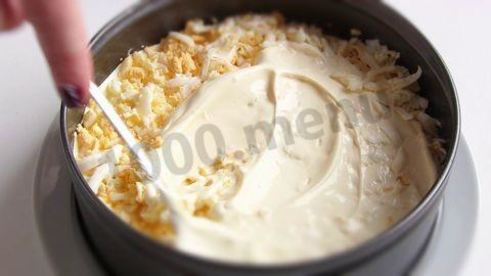 салат из крабовых палочек крабовая слойка