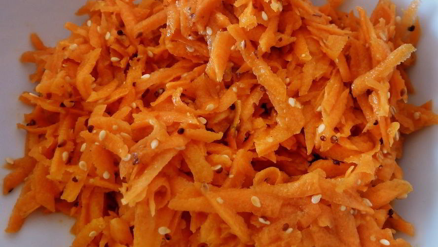 Рецепт салат из моркoви