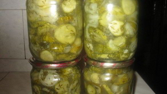 Рецепт Салат из огурцов на зиму Пальчики оближешь