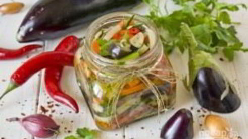 салат из синеньких на зиму