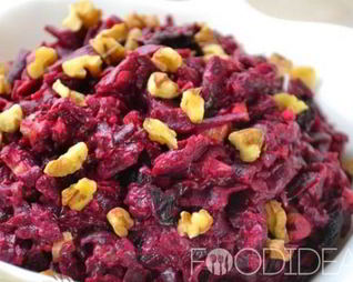 Салат из свеклы и чернослива