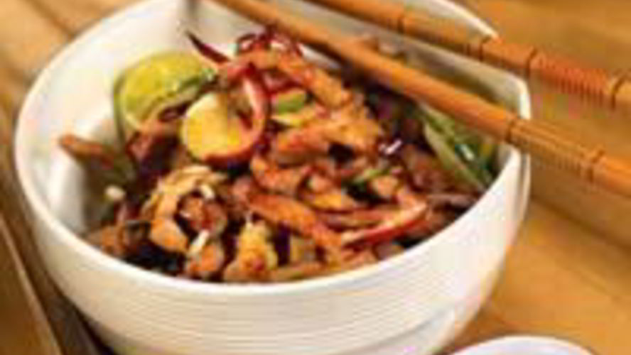 Рецепт салат из свинины с фейхоа