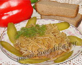 Салат из сырого картофеля