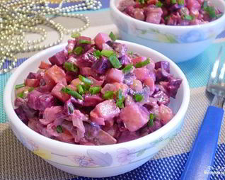 Салат к мантам