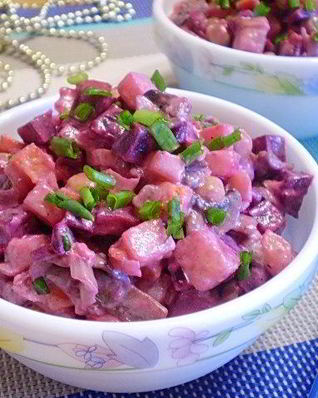 Салат к мантам