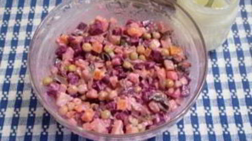 салат к мантам