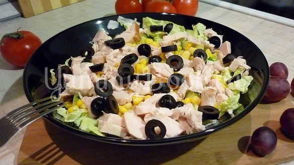 Рецепт Салат Нежный цвет