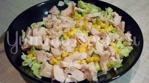 салат нежный цвет