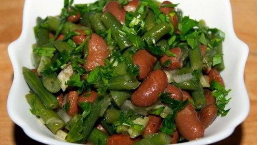 Рецепт салат по-аргентински из фасоли