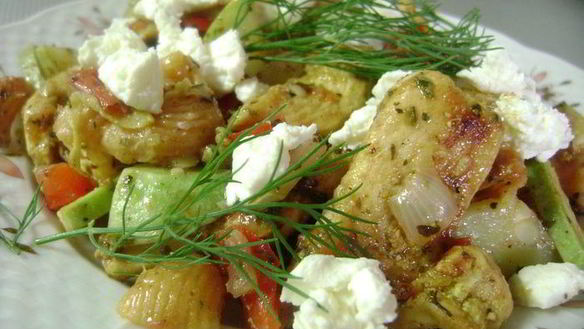 Рецепт Салат по-средиземноморски