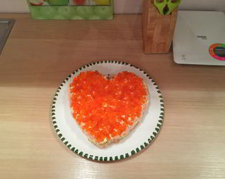 Креветки под шубой