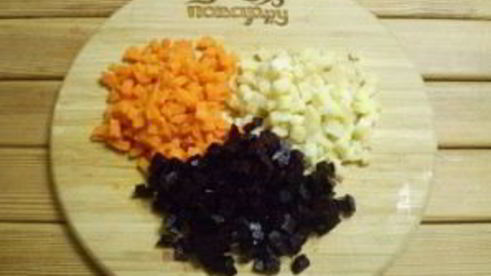 ленивая селедка под шубой