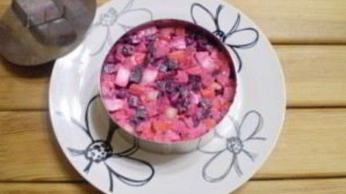 ленивая селедка под шубой