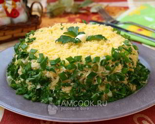 Салат Грибы под шубой