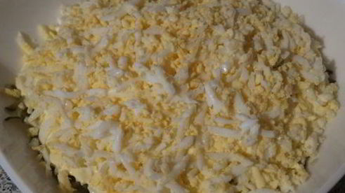 салат мясо под шубой