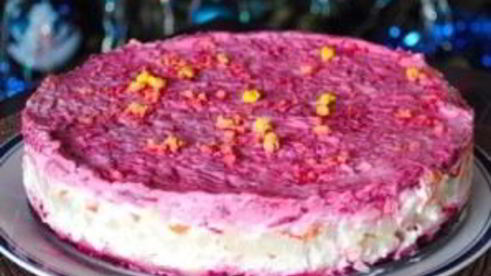 салат сельдь под шубой