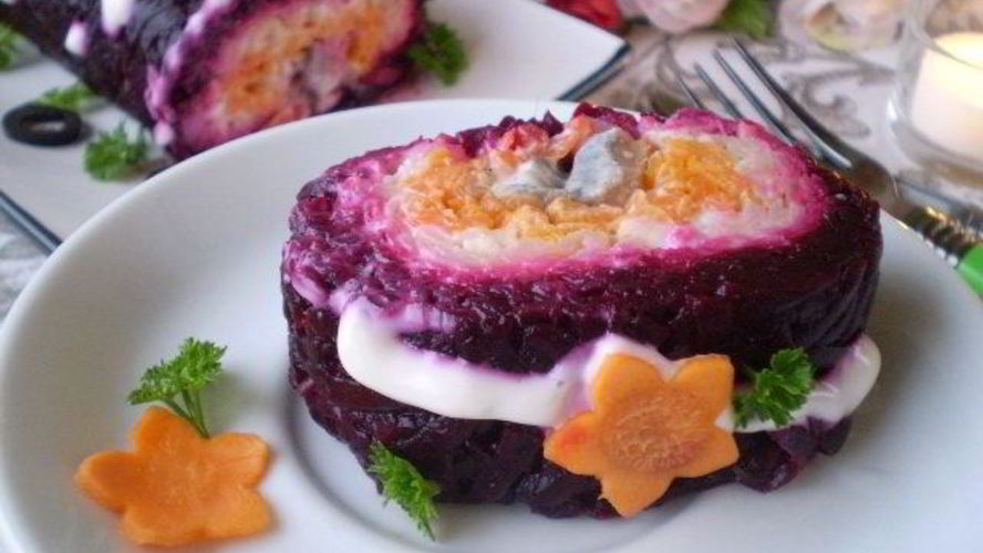 Рецепт селедка под шубой рулетом