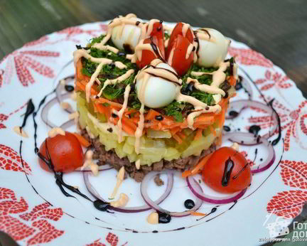 Салат Русский барин