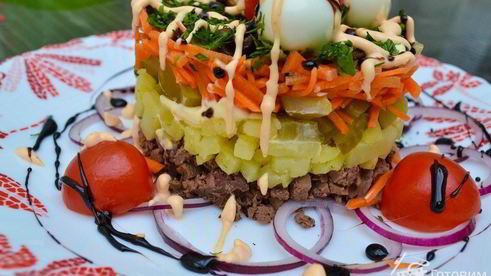 салат русский барин