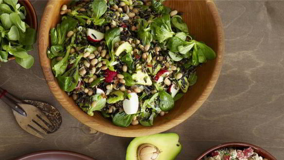 Рецепт Салат с диким рисом и авокадо