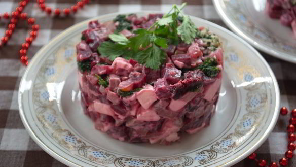 Рецепт Салат с говяжьим языком