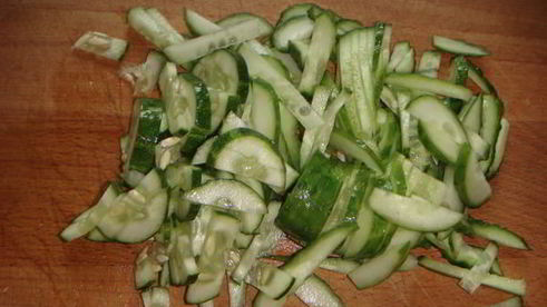 салат с корейской морковкой и курицей