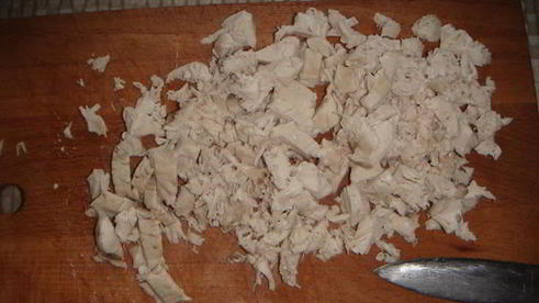 салат с корейской морковкой и курицей