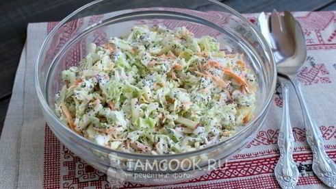 салат с маком