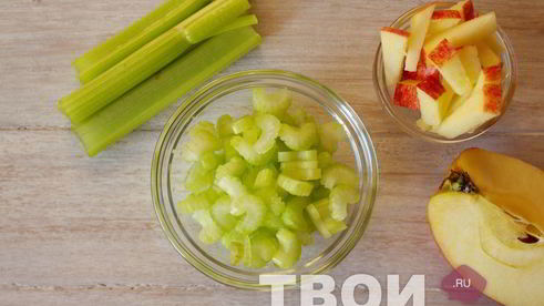 салат с мандаринами