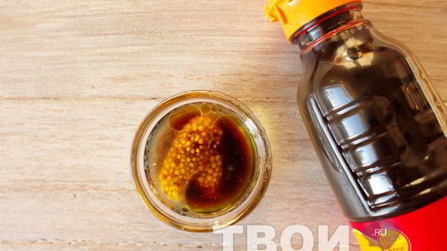 салат с мандаринами